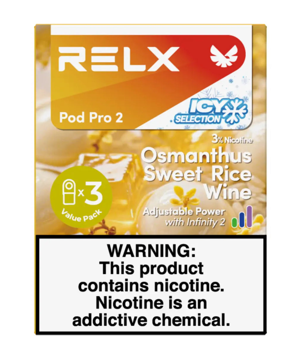 RELX悦刻 一盒三颗烟弹👑👑👑永恒经典